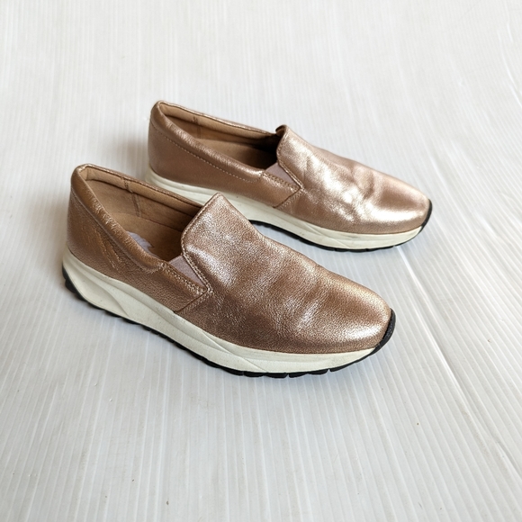 NATURALIZER Selah rose gold slip-on sneakers loafers - Picture 9 of 11